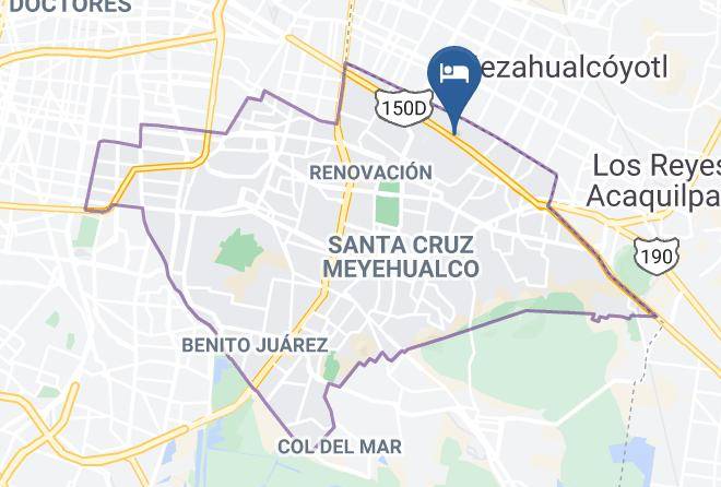Iztapalapa - Hotel Marques Del Penon Maps