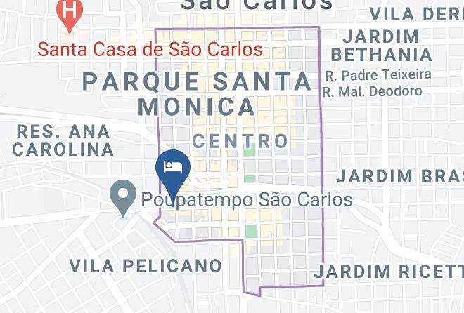 Sao Carlos - Hotel Marques Maps