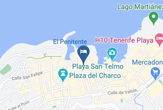 Santa Cruz De Tenerife - Hotel Marquesa Maps