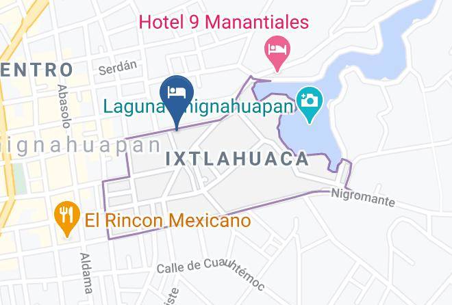 Chignahuapan - Hotel Marquez Maps