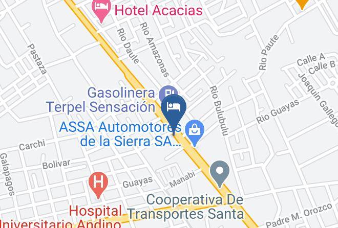 Riobamba - Hotel Marquez De Rio Maps