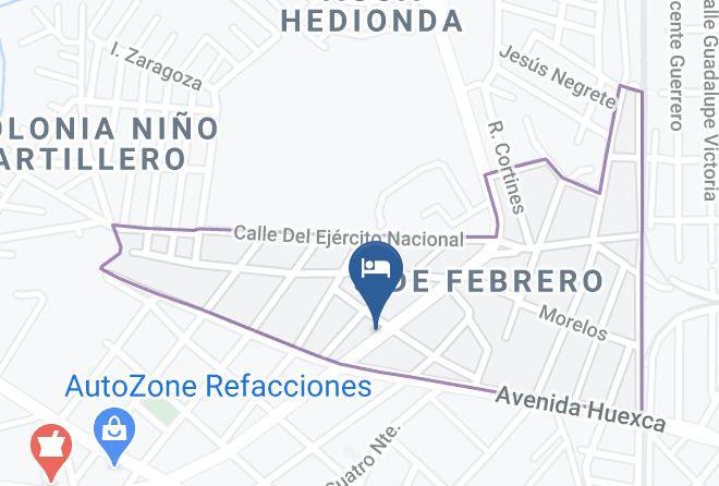 Cuautla - Hotel Marquiz Maps