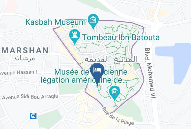 Tangiers - Hotel Marrakech Maps