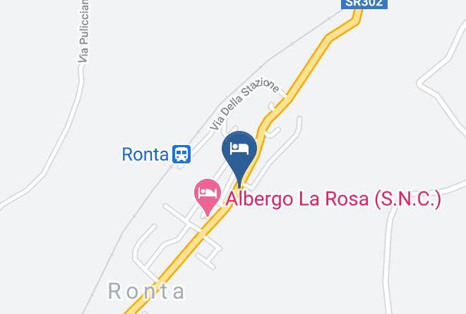 Florence - Hotel Marrani Maps