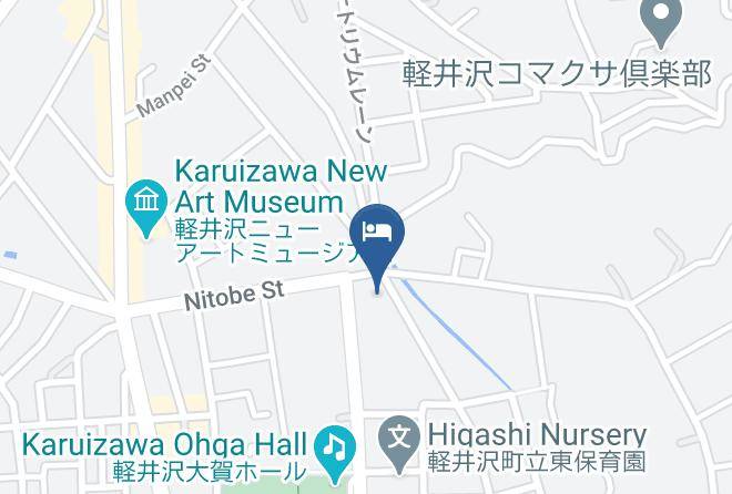 Karuizawa Townkitasaku District - Hotel Marroad Karuizawa Maps
