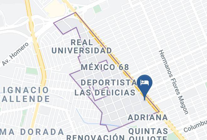 Chihuahua Deportistas - Hotel Marrod Maps