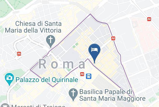 Rome - Hotel Marsala Maps