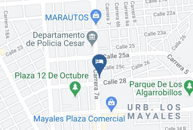 Valledupar - Hotel Marsella Maps