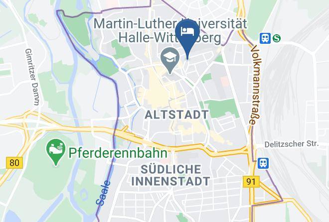 Halle - Hotel Marthahaus Maps