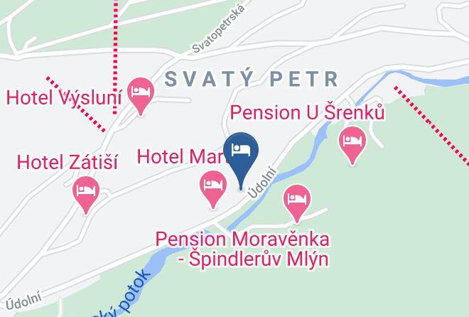 Trutnov - Hotel Martin A Hotel Kristyna Maps