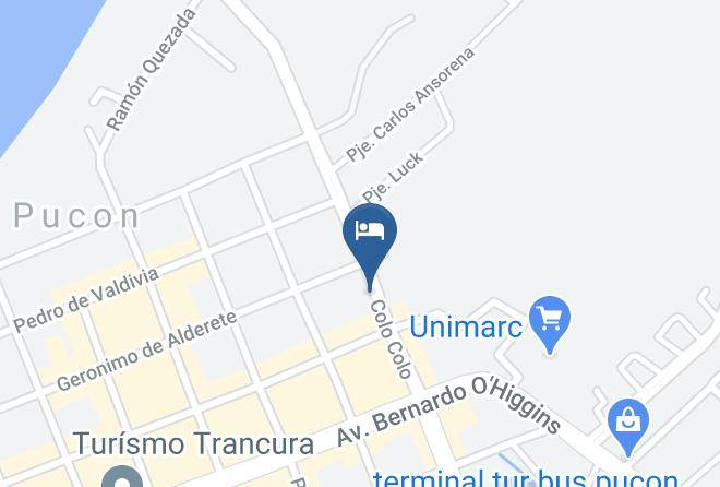 Cautin Province - Hotel Martina De Goni Maps
