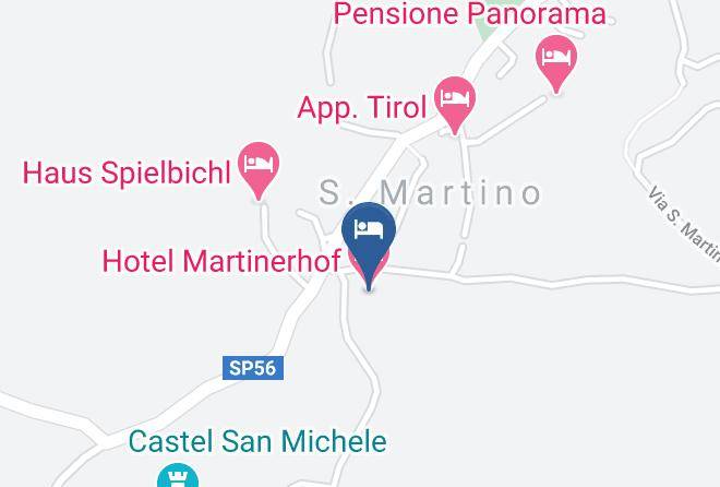 Bolzano - Hotel Martinerhof Maps