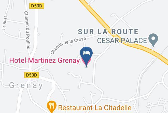Isere - Hotel Martinez Grenay Maps