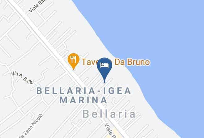 Rimini - Hotel Martinez Maps