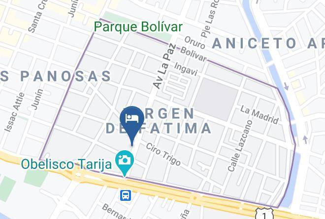 Cercado - Hotel Martinez Maps