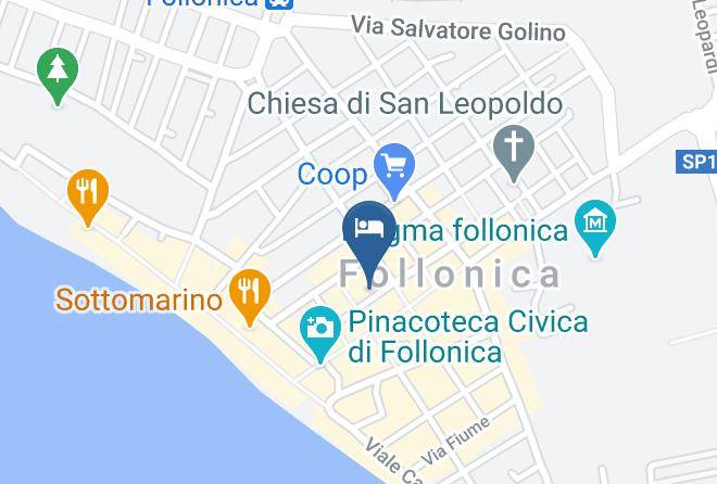 Grosseto - Hotel Martini Di Martini Giovanni Maps