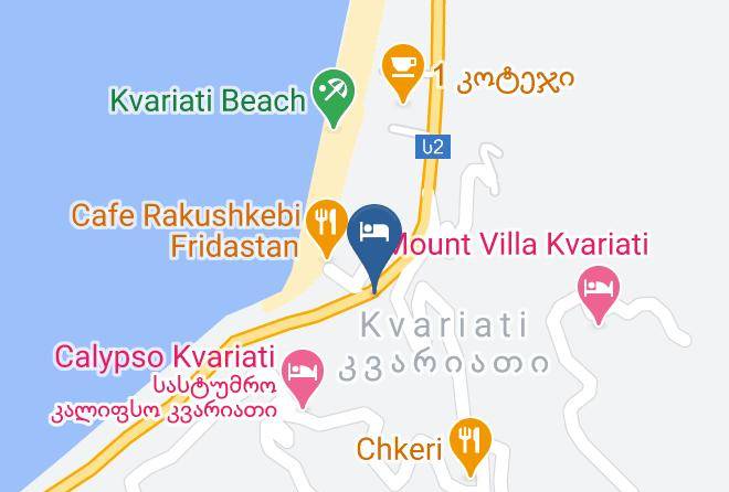 Batumi - Hotel Martini Kvariati Maps
