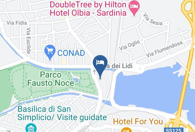 Sassari - Hotel Martini Maps