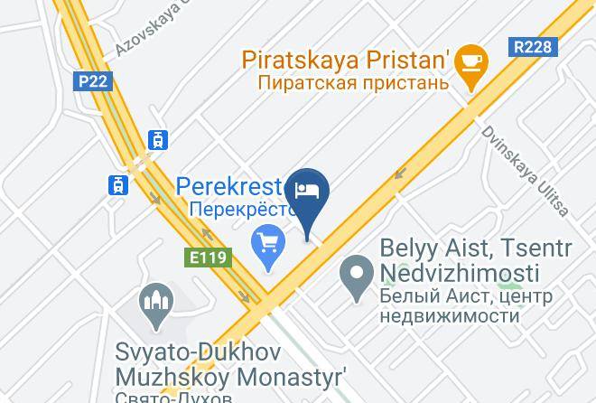 Hotel Marton Rokossovskogo Map