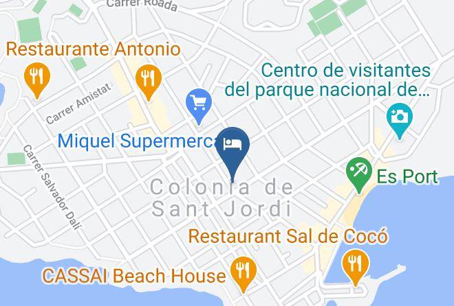 Baleares - Hotel Martorell Maps