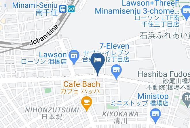 Taito Ward - Hotel Maruchu Classico Maps