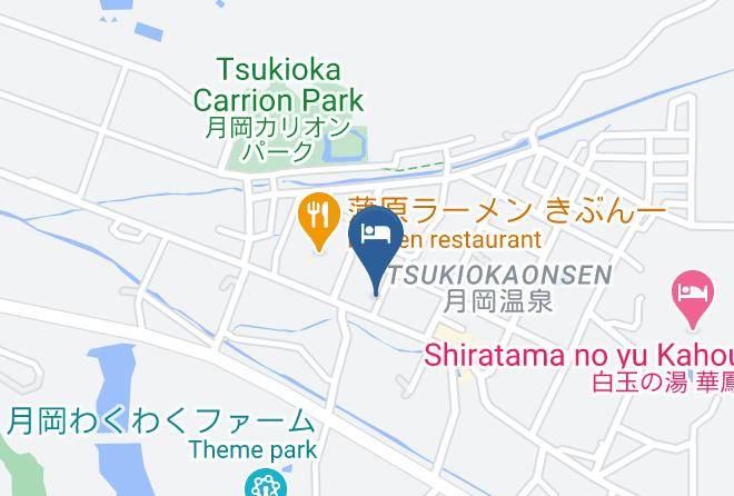 Shibata City - Hotel Marui Maps