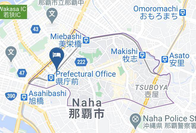 Naha City - Hotel Maruki Maps