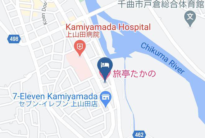 Chikuma City - Hotel Marusanso Maps