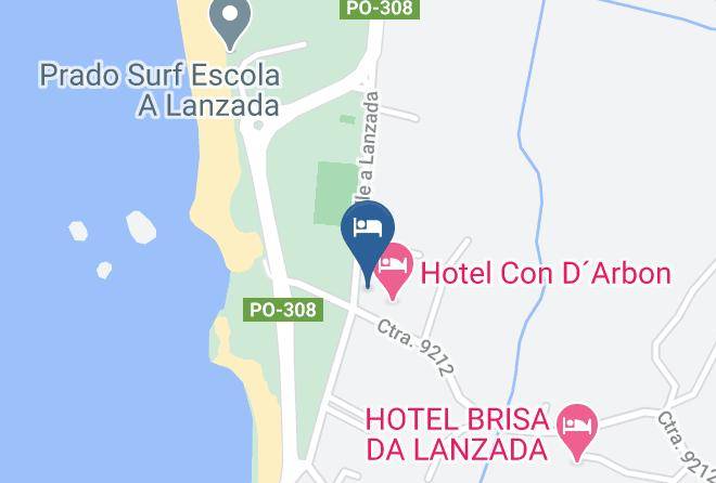 Hotel Maruxa Map