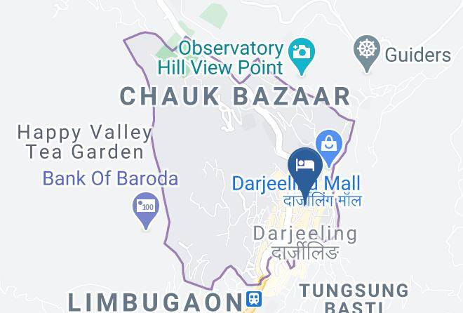 Darjiling - Hotel Marvel International & Restaurant Maps
