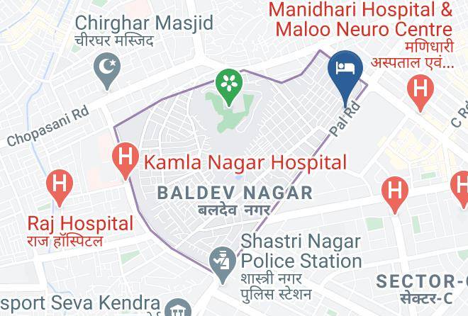 Jodhpur - Hotel Marwar Excellency Maps