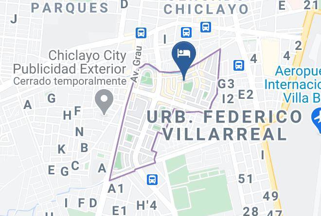 Chiclayo - Hotel Marwid Maps