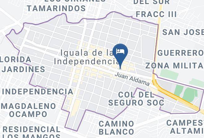 Iguala De La Independencia - Hotel Mary Maps