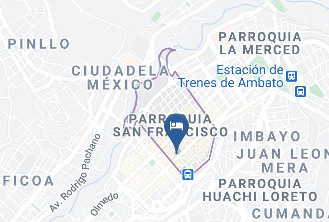 Ambato - Hotel Mary Carmen Maps