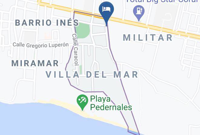 Pedernales - Hotel Mary Federal Maps