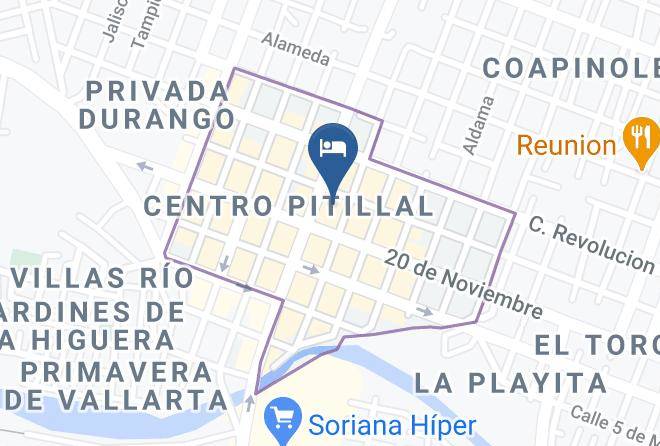 Puerto Vallarta - Hotel Mary Gelo Maps