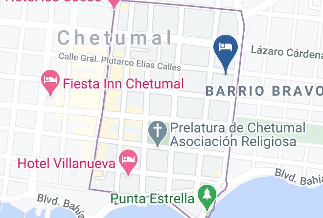 Othon P Blanco - Hotel Mary Rey Maps