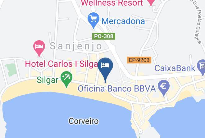 Pontevedra - Hotel Marycielo Maps