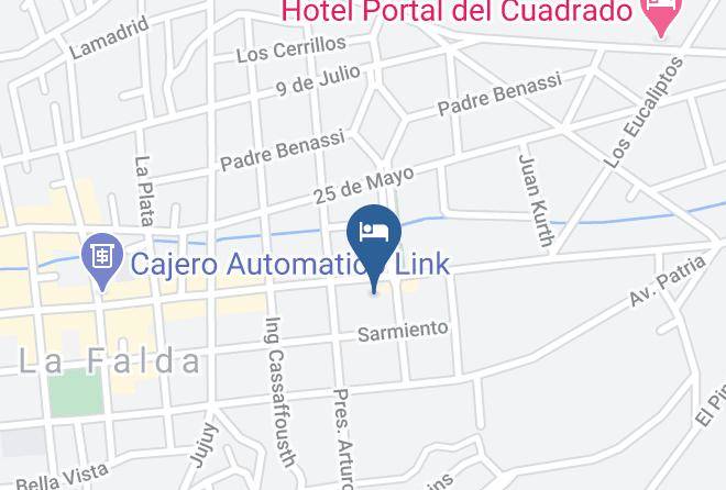 Punilla Department - Hotel Marydor Maps