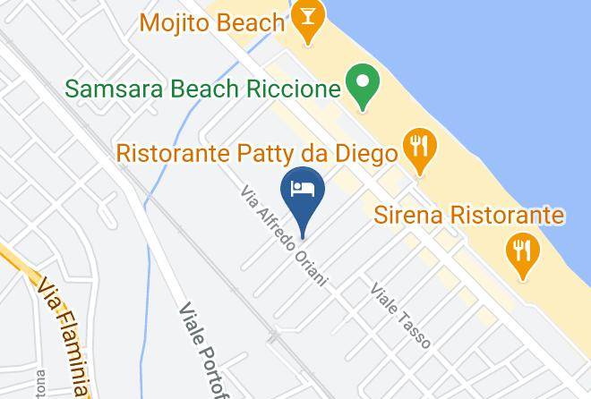 Rimini - Hotel Marzia Maps
