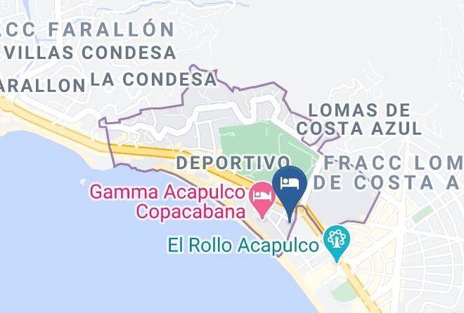 Acapulco De Juarez - Hotel Marzol Acapulco Maps