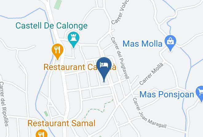 Girona - Hotel Mas 1670 Maps
