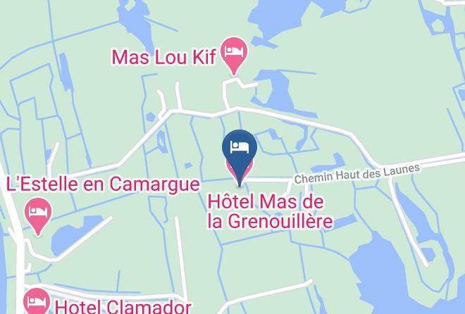 Bouches Du Rhone - Hotel Mas De La Grenouillere Maps