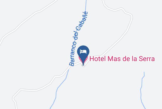 Hotel Mas De La Serra Map