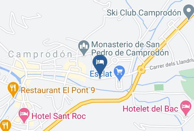 Girona - Hotel Mas De Xaxas Maps