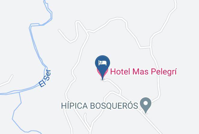 Girona - Hotel Mas Pelegri Maps