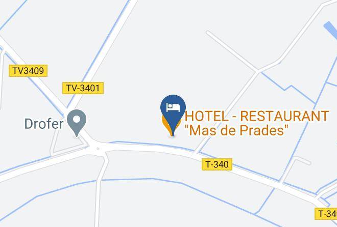Tarragona - Hotel Mas Prades Maps