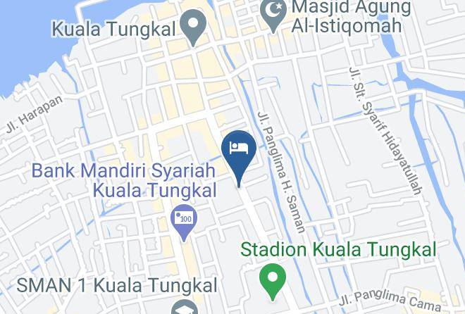 West Tanjung Jabung Regency - Hotel Masa Kini Maps
