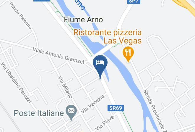 Arezzo - Hotel Masaccio Maps