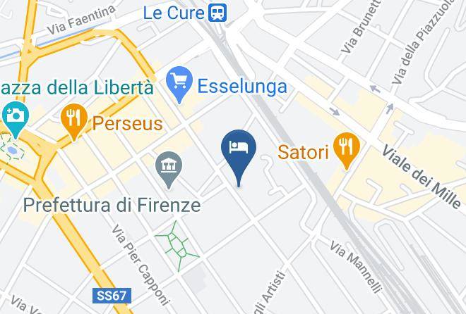 Florence - Hotel Masaccio Maps